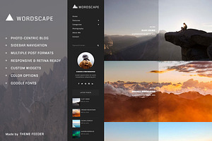 WordScape - A WordPress Blog Theme