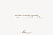 Wedding 7x5 Invitation Card Mockup, a Product Mockup by ILoveMockupDesign (Thumbnail 11 of 11)