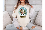 Watercolor Christmas Snow Globe, a Seasonal Illustration by Black Bird Studio (Thumbnail 5 of 7)