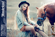Presets for Lightroom / Wonderland, an Action Add-On by Miracle_Design (Thumbnail 13 of 23)