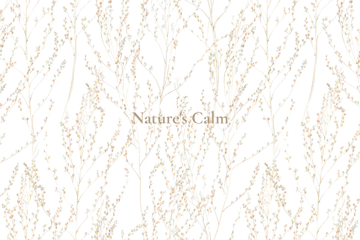 Nature's Calm, a Pattern Graphic by Note And Silence (Photo 1 of 15)