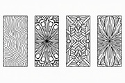 Modern Geometric Wall Panel Bundle, an Illustration by Designs_River (Thumbnail 5 of 7)