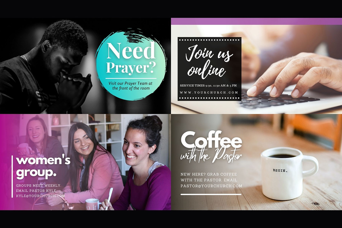 Canva Church Slide Kit Templates, a Presentation Template by Mike Brennan Art & Design (Photo 4 of 6)