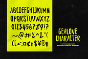 Gealove – Imperfect Strokes, a Font by dailygraphic (Thumbnail 9 of 9)