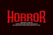 Scary Books - Horror Font, a Slab Serif Font by Iqsiart Studio (Thumbnail 2 of 7)