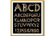 Graphic vector alphabet, an Icon by RODINA (Thumbnail 2 of 3)