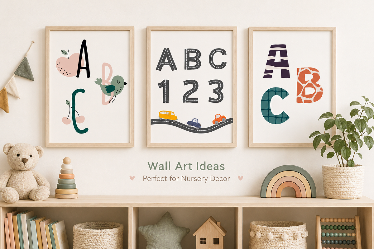 Kids Alphabet Illustrations, an Education Illustration by Anna Studio (Photo 5 of 10)