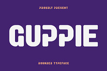 Guppie Rounded Logo Font