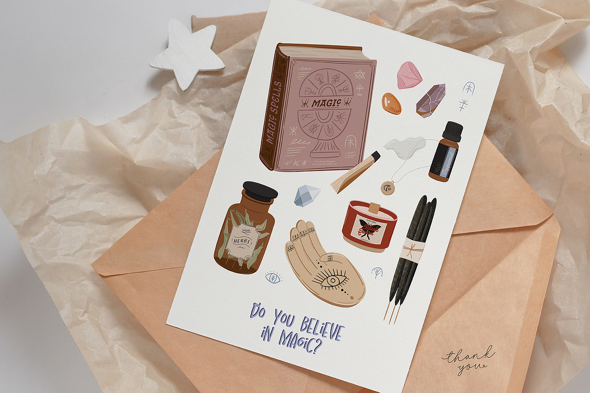 Spiritual Self-Care & Magic Rituals, an Illustration by Ruslana Lubenets (Photo 13 of 14)