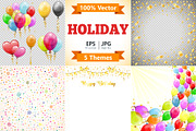 Birthday, Christmas Decorations, a Decorative Illustration by TAlex (Thumbnail 1 of 6)
