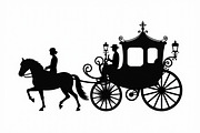 Vintage Horse Carriage Bundle, an Illustration by jahid234 (Thumbnail 7 of 7)