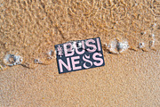 Business Card on the Beach Mockup, an Advertising Mockup by creatsy5 (Thumbnail 4 of 6)