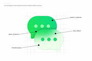 Glassmorphism 20 Icons Set, an Icon by Marina Silence (Thumbnail 7 of 17)