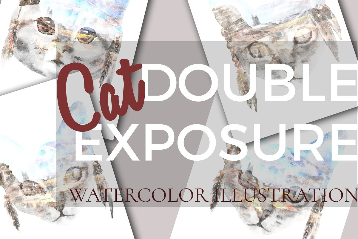 26in1 BUNDLE Watercolor Animal, an Animal Illustration by Catherine Wheel (Photo 26 of 27)