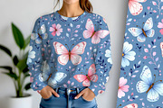 Baby Butterfly Background, an Animal Illustration by Sharon Schwalbe (Thumbnail 1 of 6)