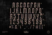 Enathica - Vampire Horror Font, a Blackletter Font by Inviline.co (Thumbnail 3 of 15)