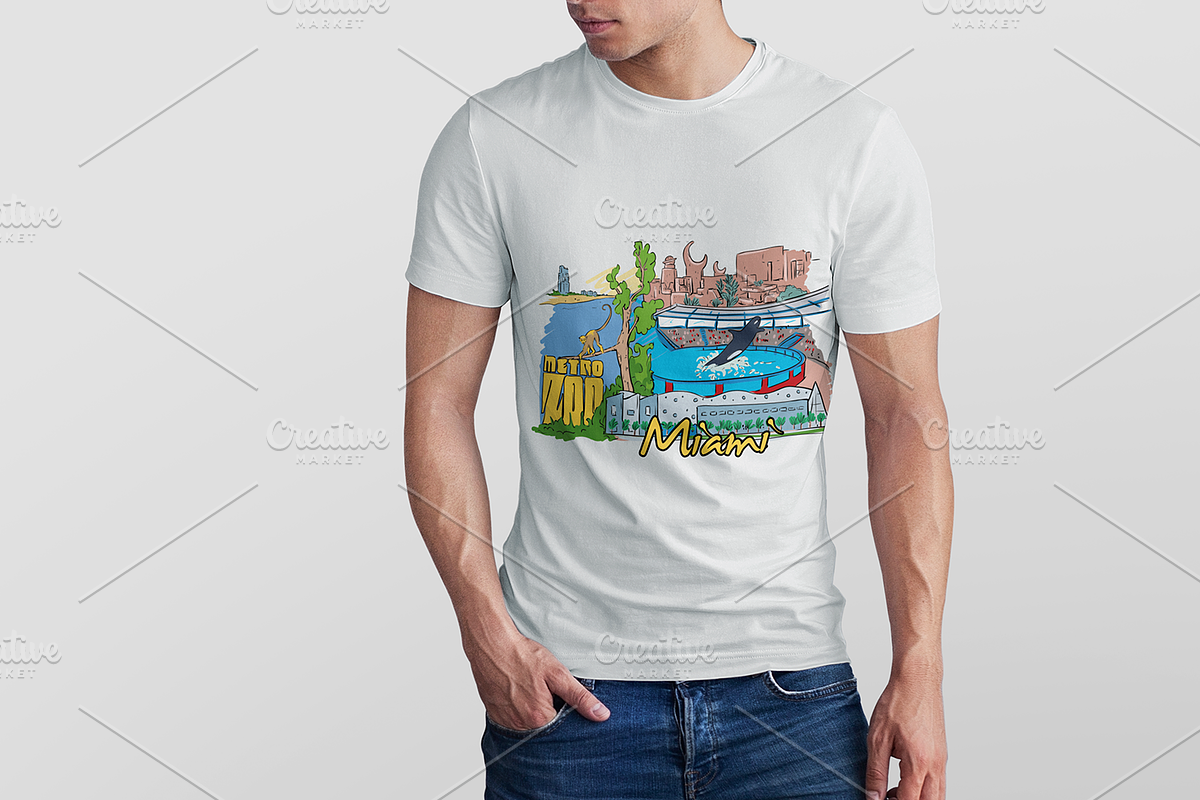 Famous cities-94 illustrations-01156, an Illustration by canve (Photo 2 of 8)