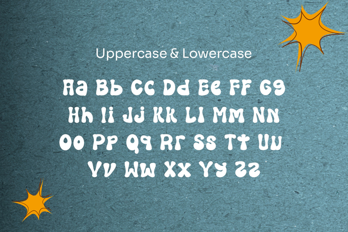 Shoese Flower - 1990's Retro Font, a Handwritten Font by Dhabee (Photo 5 of 12)