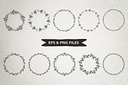 Decorative Round Frames Borders, a Decorative Illustration by AzmariDigitals (Thumbnail 4 of 5)