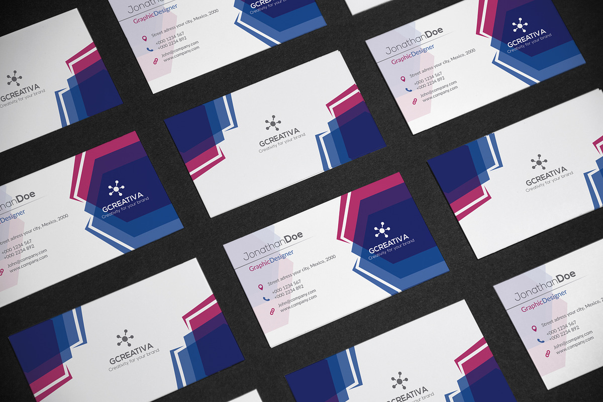Business Card Abstract, a Business Card Template by DesignsStore (Photo 1 of 2)