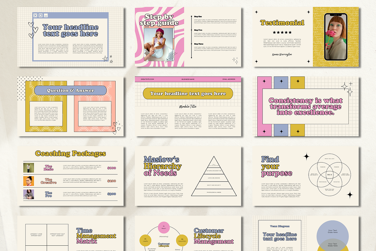 Canva Slide Deck Masterclass Webinar, a Presentation Template by ...