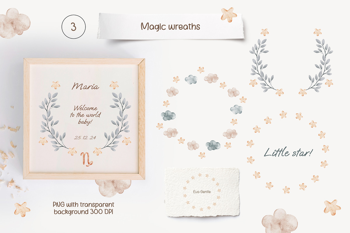 Baby Zodiac - astrology collection, a Decorative Illustration by Eva Gentle (Photo 6 of 10)