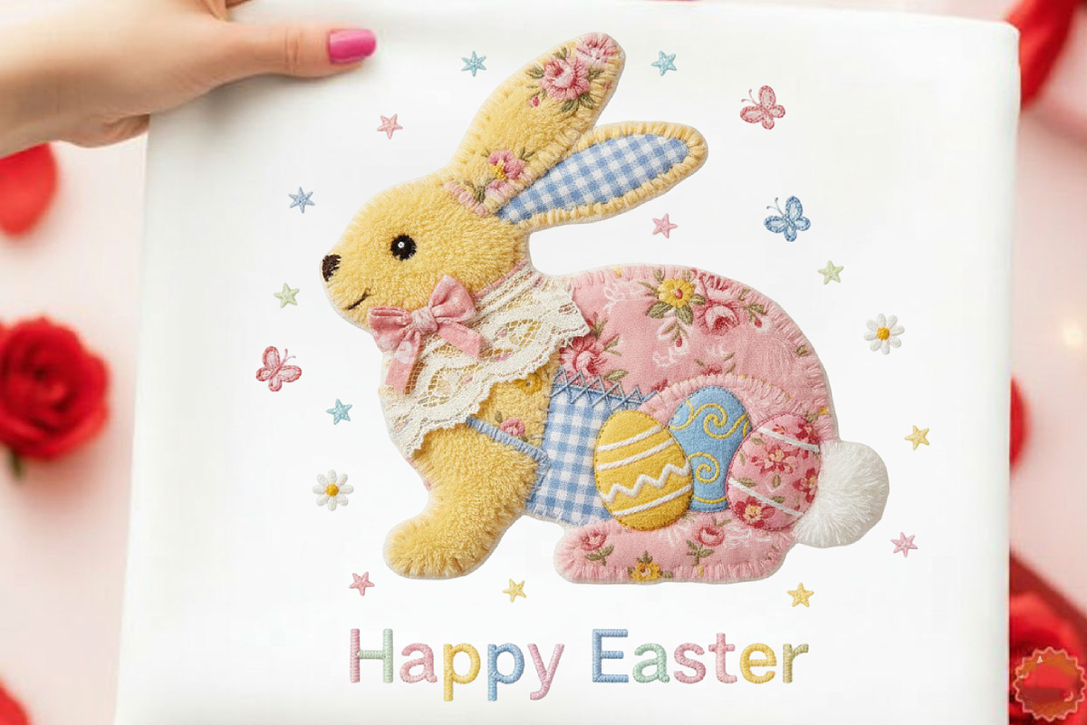 Latch Hook Easter Bunny Png Yarn, an Illustration by designcity5 (Photo 8 of 9)