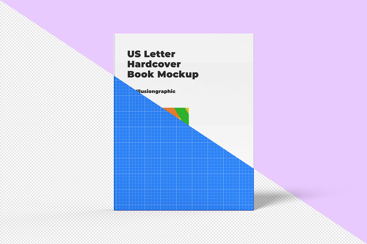 US Letter Hardcover Book Mockup, a Books & Magazine Mockup by Illusiongraphic (Photo 13 of 29)
