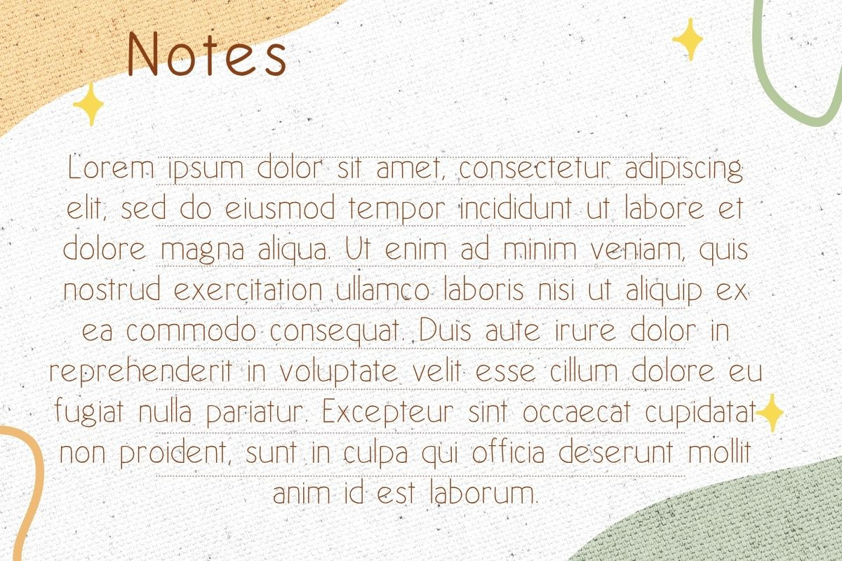 Daily Diary – Handwritten Font, a Handwritten Font by AnningArts (Photo 2 of 7)