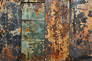 Distressed Metal Digital Papers, a Background Graphic by BonaDesigns (Thumbnail 2 of 5)