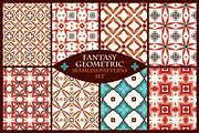 Set of geometric patterns, a Pattern Graphic by Dreaming_Lucy (Thumbnail 1 of 3)