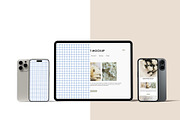 Multi Device Responsive Mockup, an iPad Mockup by Graphicbars (Thumbnail 8 of 23)