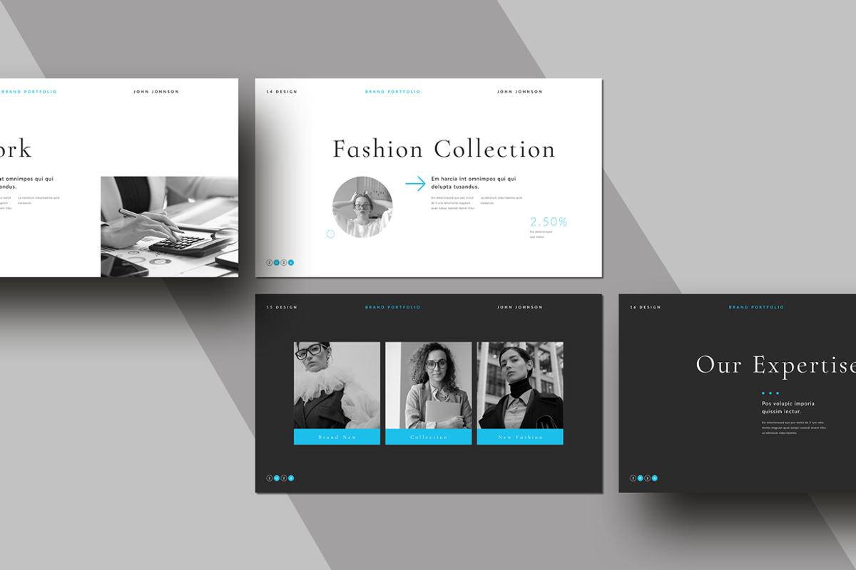 Portfolio Keynote Template, a Presentation Template by White Graphic (Photo 6 of 8)