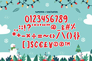 Christmas Holiday Font, a Handwritten Font by KengGraphic (Thumbnail 10 of 11)