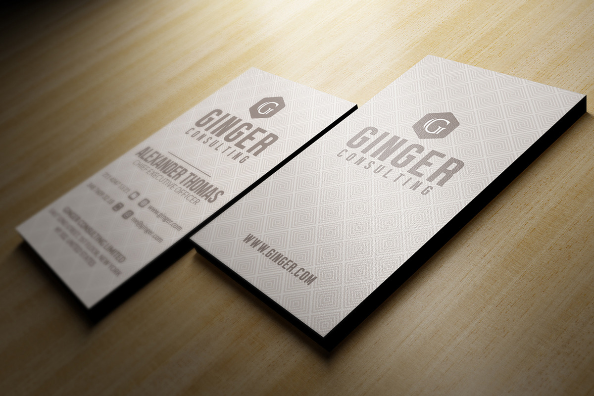 Elegant Business Card, a Business Card Template by Marvel (Photo 2 of 6)