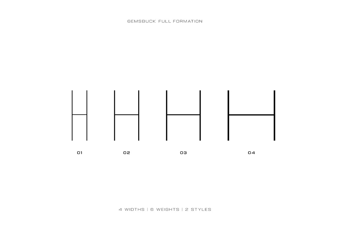 Gemsbuck Modern Vintage Font Family, a Sans Serif Font by Andika Fez (Photo 3 of 13)