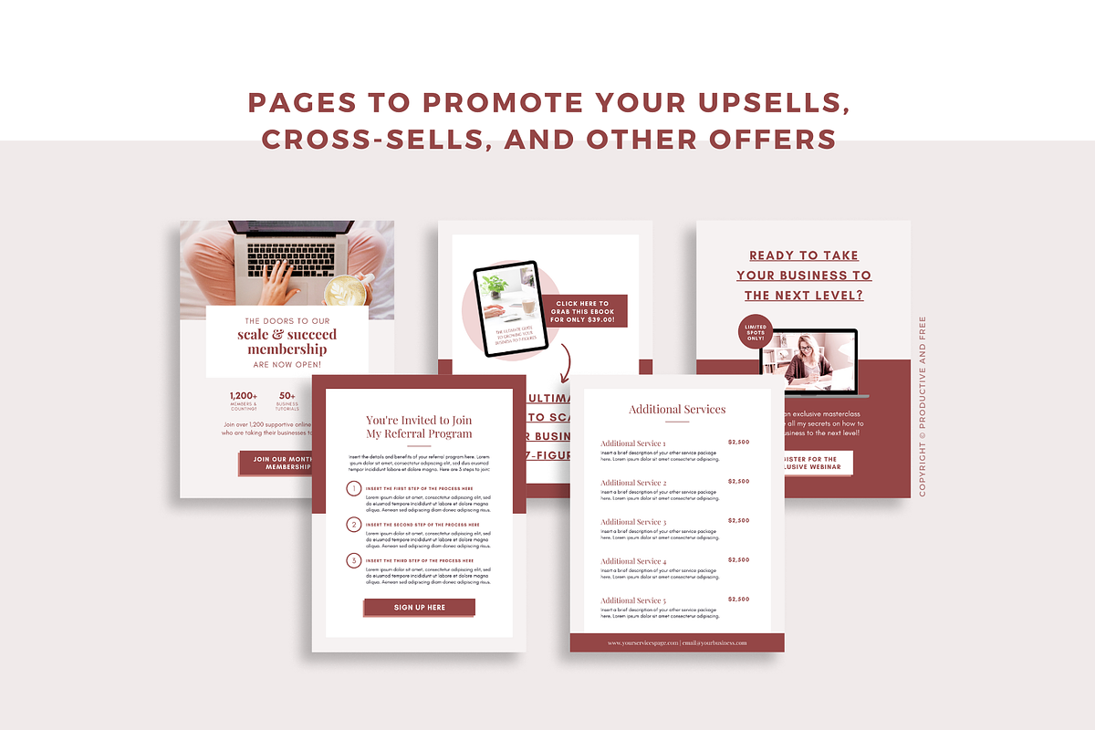 Client Experience Template Bundle, a Magazine Template by ProductiveandFree (Photo 22 of 23)