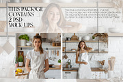 Kitchen Apron Mockups, a Household Mockup by mock-ups (Thumbnail 2 of 12)