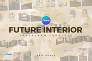 Future Interior - Instagram Template, a Social Media Template by Aji Gallery (Thumbnail 2 of 15)