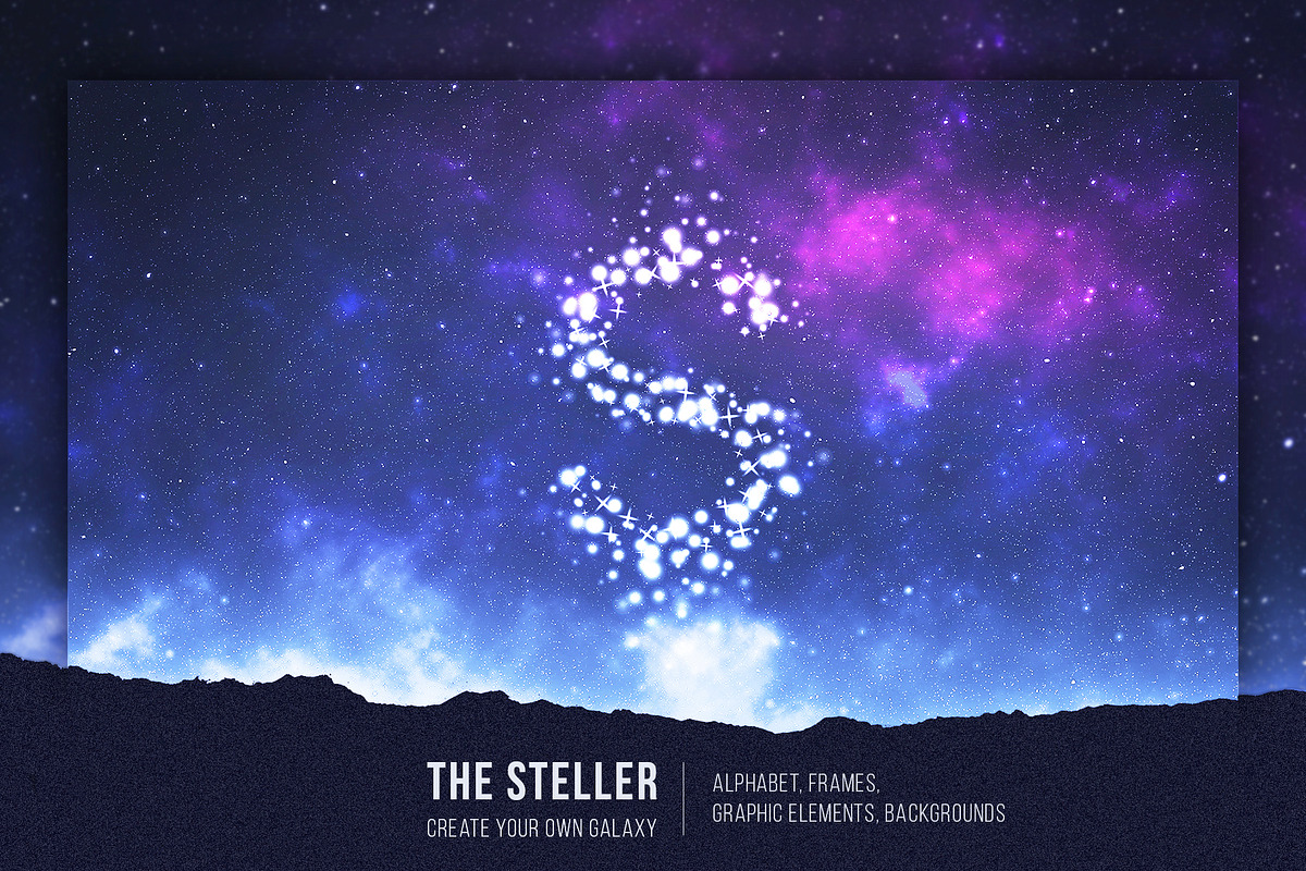The Steller - Stars Graphic Set, an Object Graphic by Perfect Design (Photo 1 of 6)