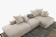 sofa BoConcept Cenova GY52, a Furniture 3D Model by Alartimodels (Thumbnail 5 of 9)