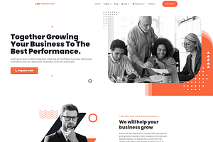 AT Corporation - Business WP Theme