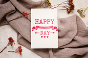 Hand drawn Valentine's Day cards, a Background Graphic by ExpressShop (Thumbnail 2 of 4)