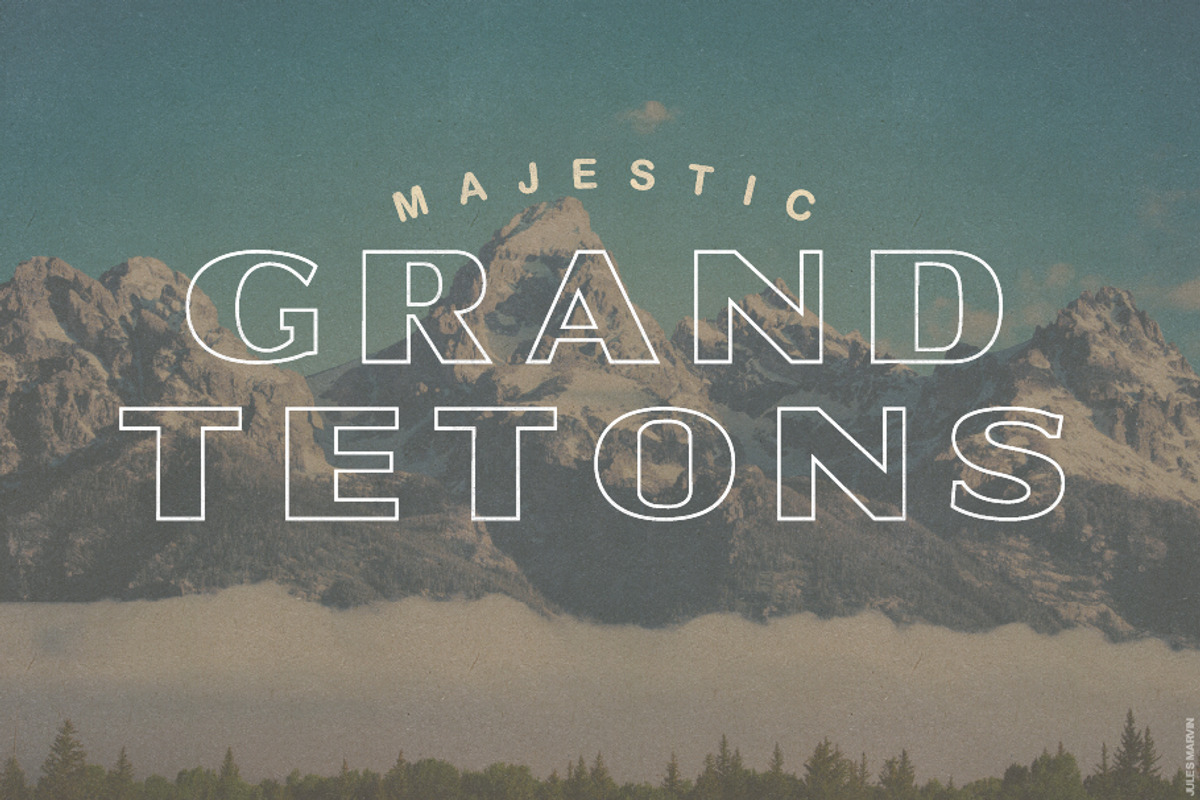 Powell | Rugged Display Typeface, a Sans Serif Font by StudioWorks (Photo 8 of 10)