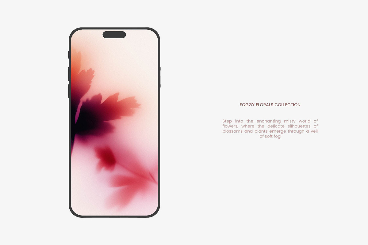 Foggy Flower Collection, a Background Graphic by nkate (Photo 6 of 11)