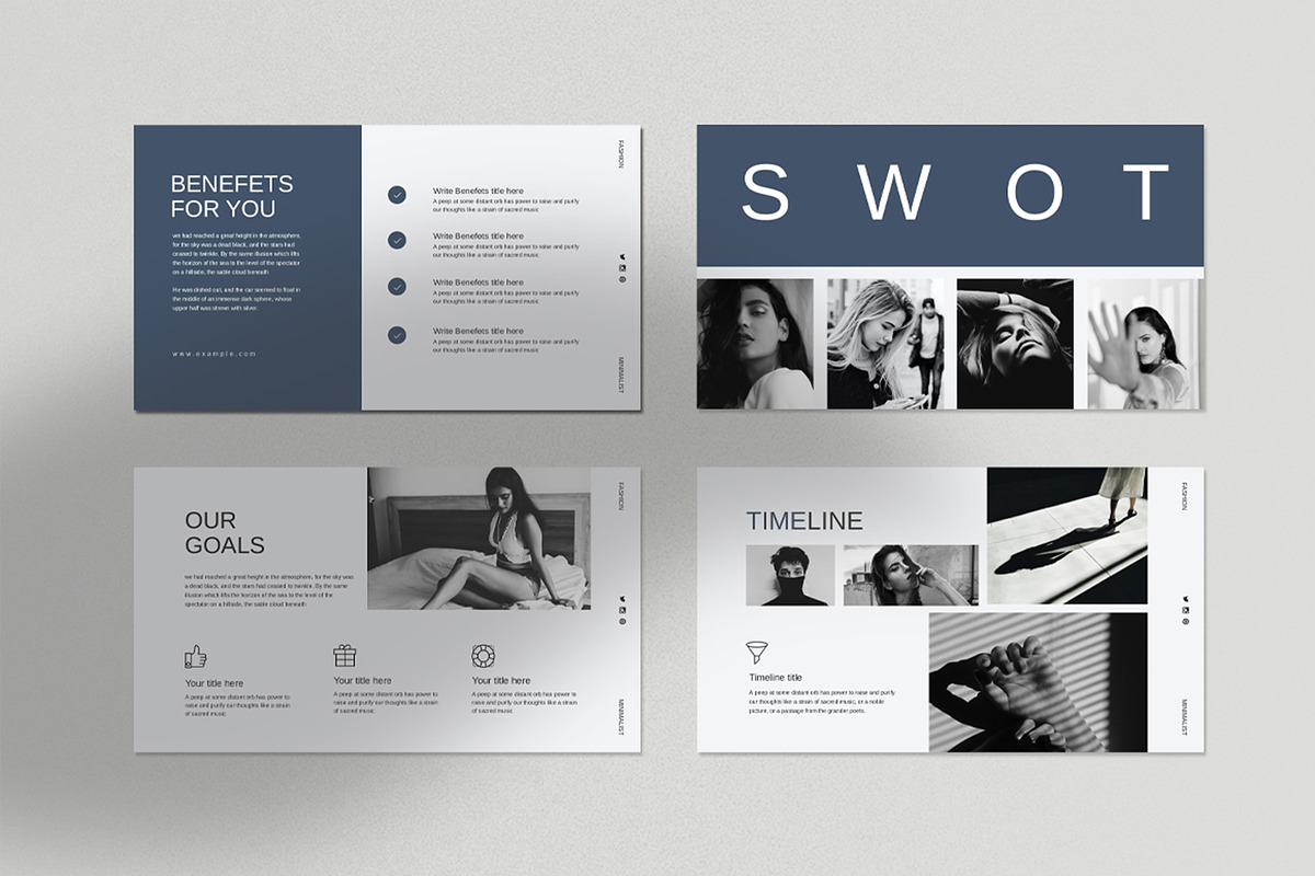 Minim Presentation Templates, a Presentation Template by Dream-Lab (Photo 5 of 7)