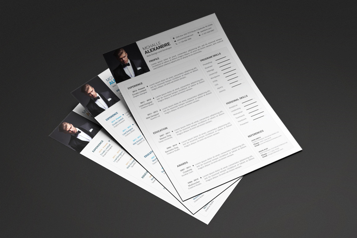 Resume/CV, a Resume Template by Diverter (Photo 5 of 5)