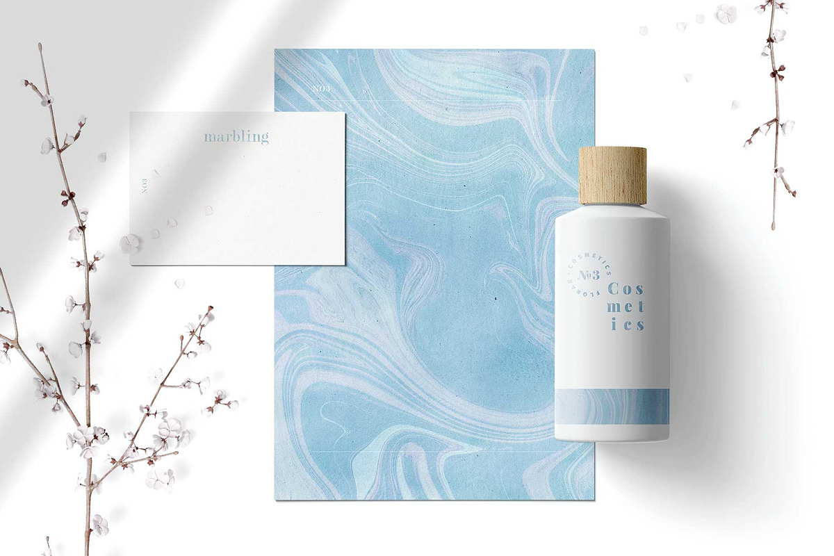 14 Blue Green Marbling Textures, a Texture Graphic by AdenaJ (Photo 6 of 16)