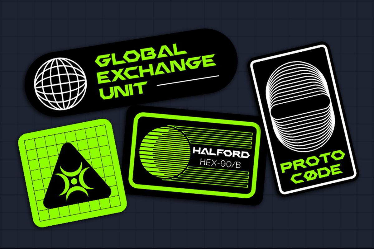 Halford – Futuristic Geometric Font, a Font by Pekotype (Photo 10 of 16)