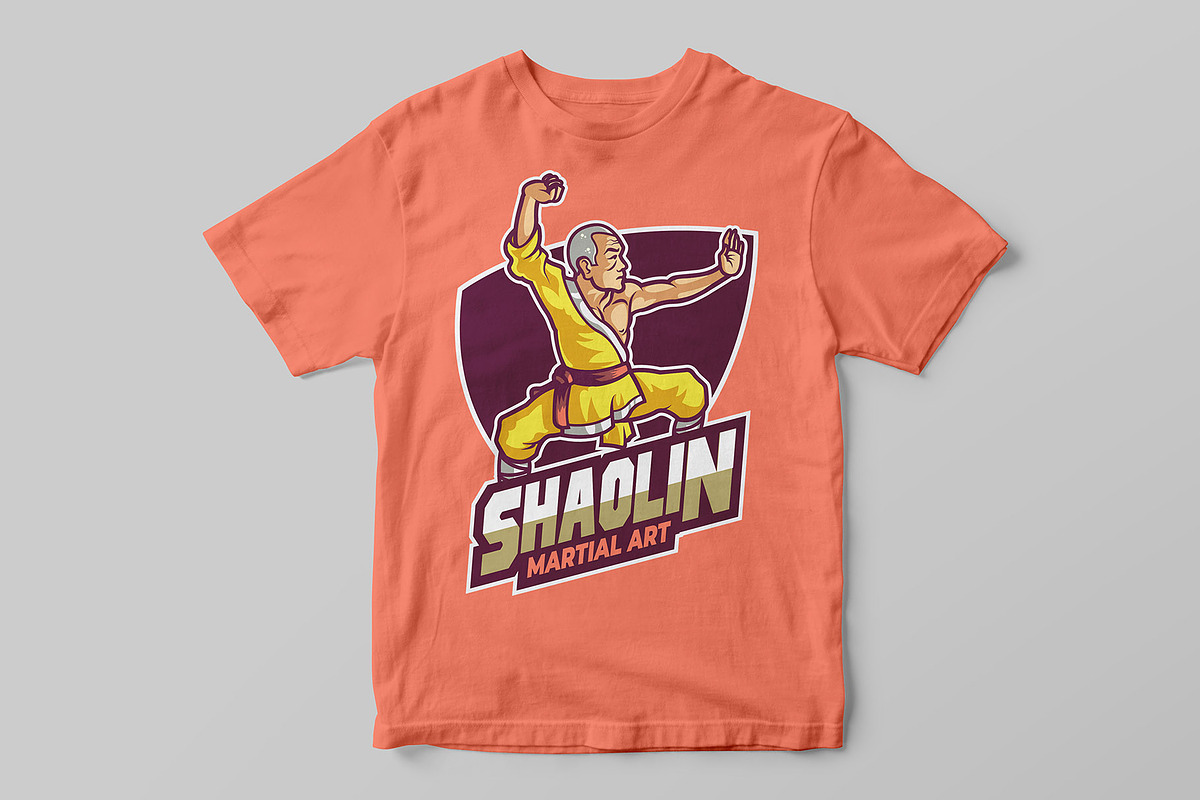 Shaolin Kungfu Master Esport Logo, a Branding & Logo Template by Silpin (Photo 2 of 3)
